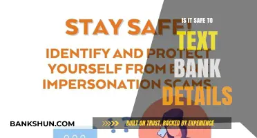 Is Texting Bank Details Safe? Risks and Best Practices Explained