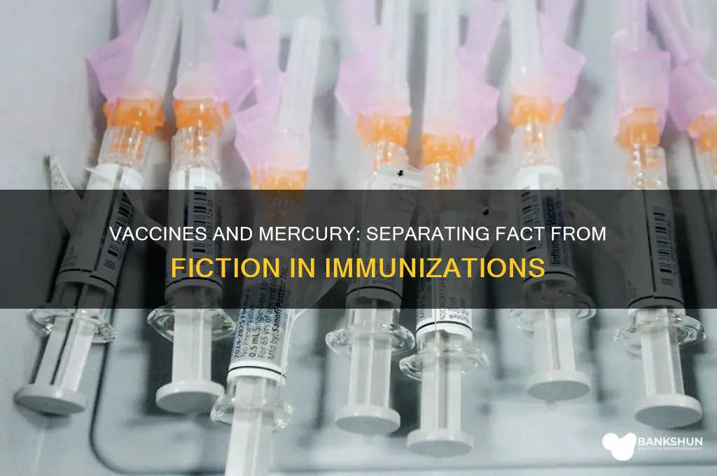 is it true that vaccines have mercury