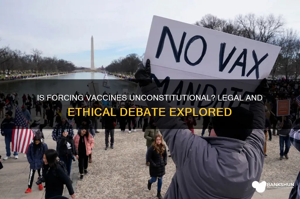 is it unconstitutional to force a vaccine
