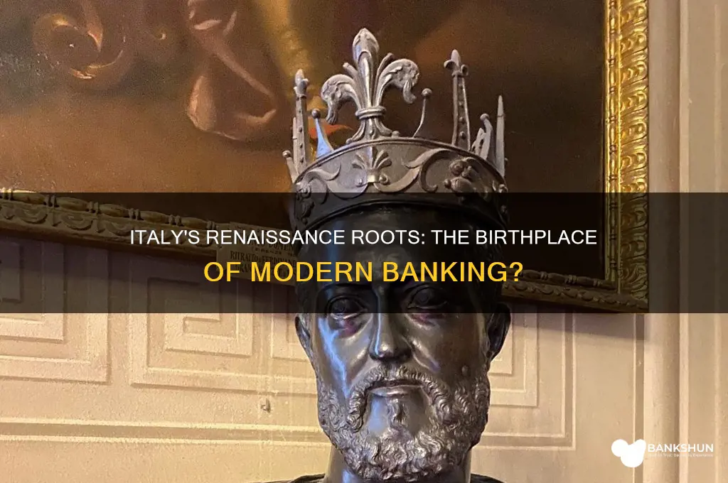 is italy the beinning of modern banking