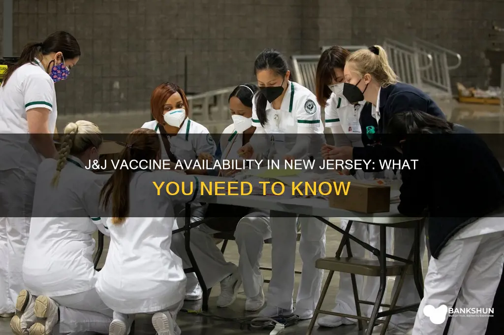 is j&j vaccine available in nj