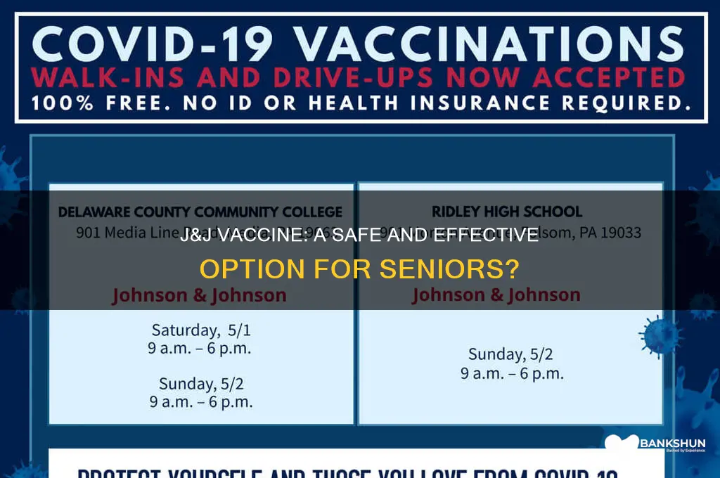is j&j vaccine good for seniors