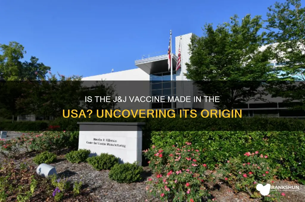 is j&j vaccine made in usa