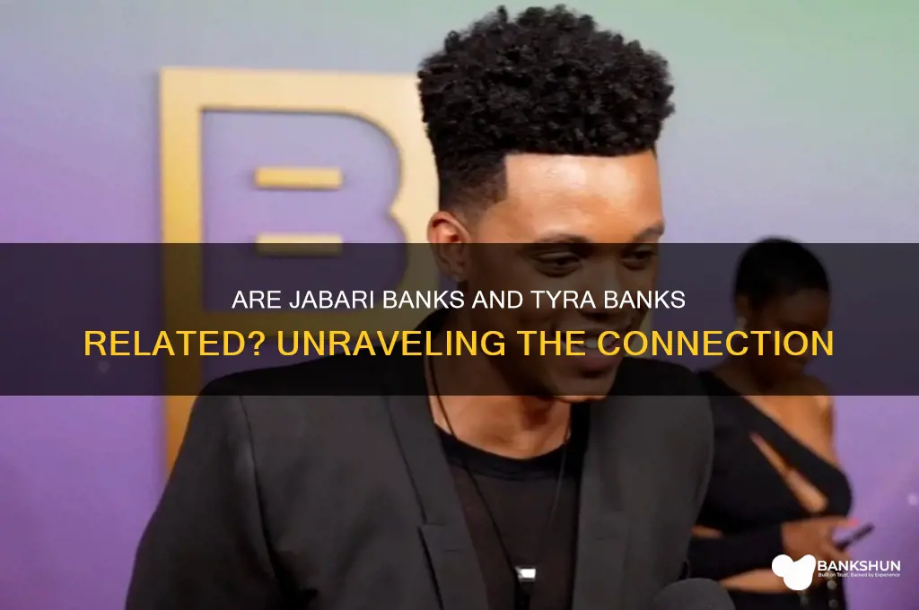is jabari banks related to tyra banks