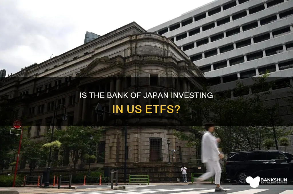 is japanese central bank buying usa etfs