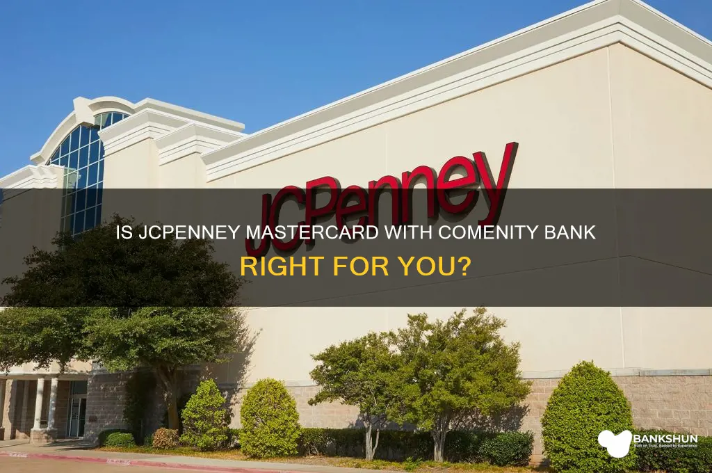 is jc penney mastercard with comenity bank