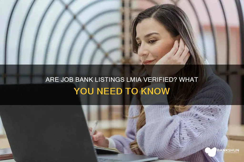 is job bank jobs are lmia verified