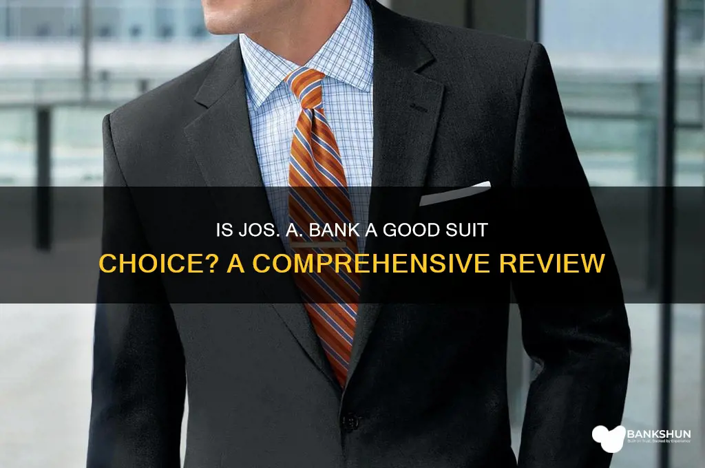 is jos a bank a good suit