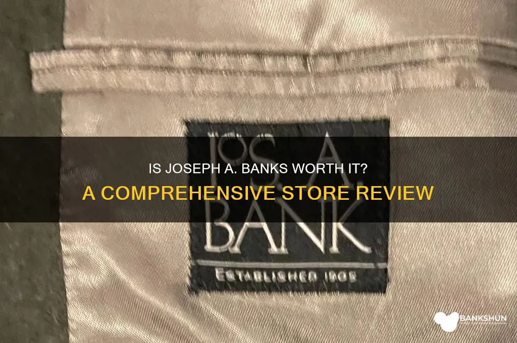 is joseph a banks a good store