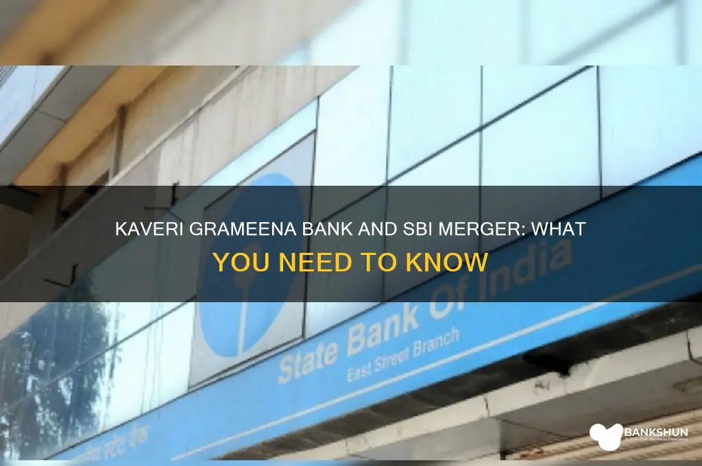 is kaveri grameena bank merged with sbi