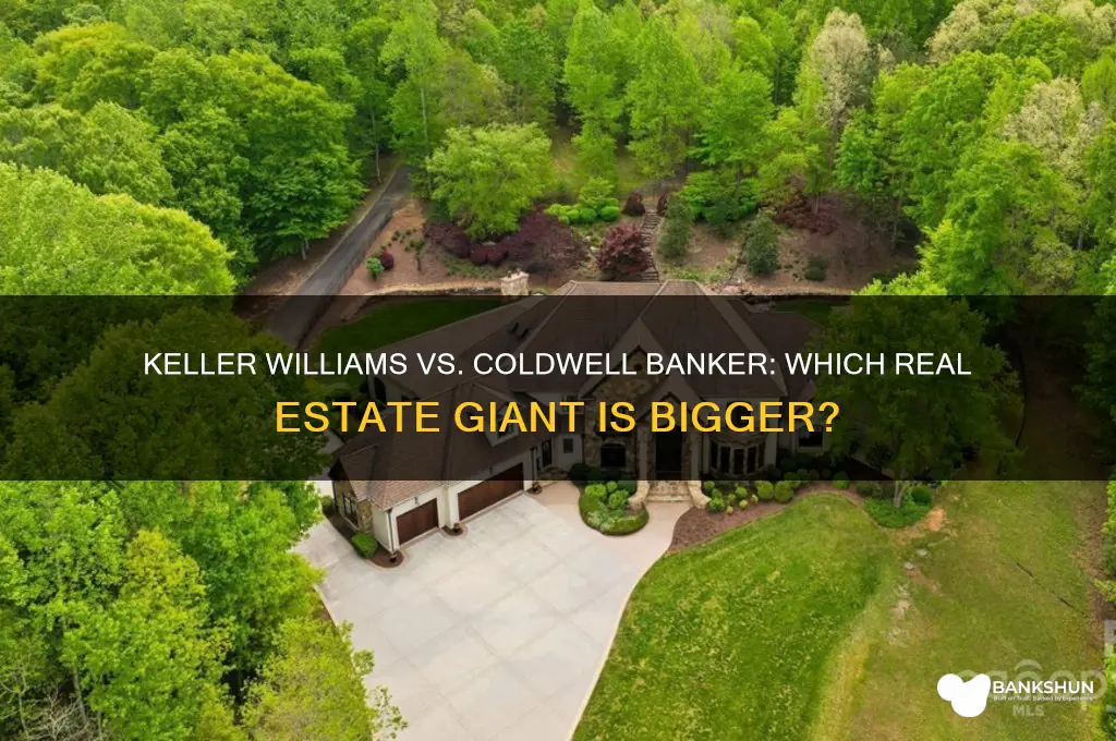 is keller williams larger or coldwell banker