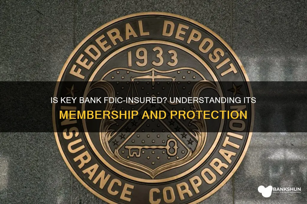 is key bank a member of fdic