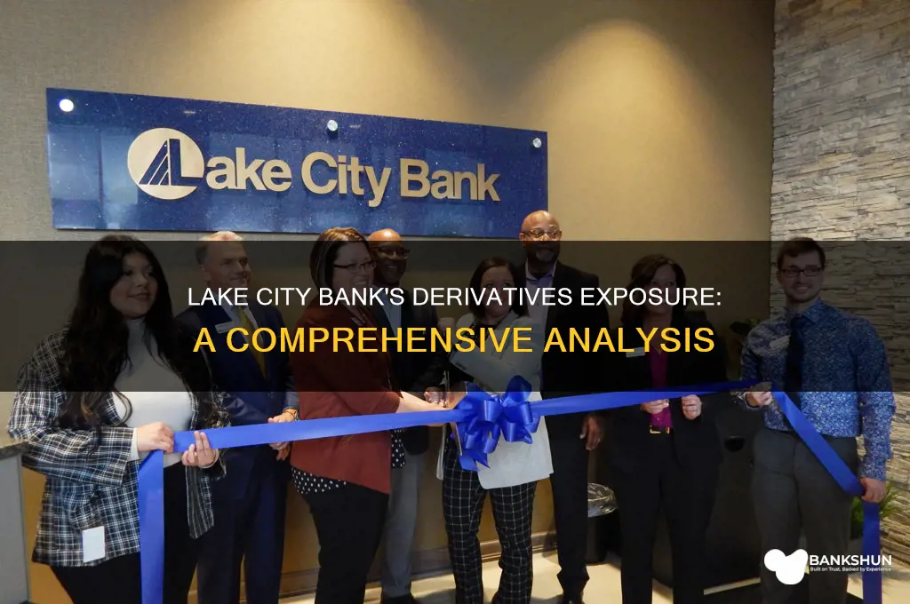 is lake city bank heavy in derivatives
