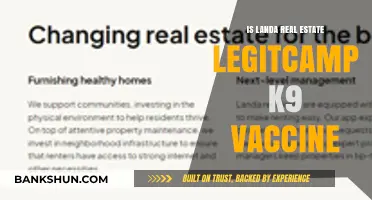 Landa Real Estate Legitimacy and Camp K9 Vaccine: Fact or Fiction?