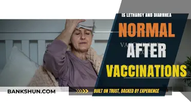 Lethargy and Diarrhea Post-Vaccination: Common Side Effects or Cause for Concern?