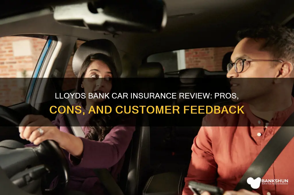 is lloyds bank car insurance any good