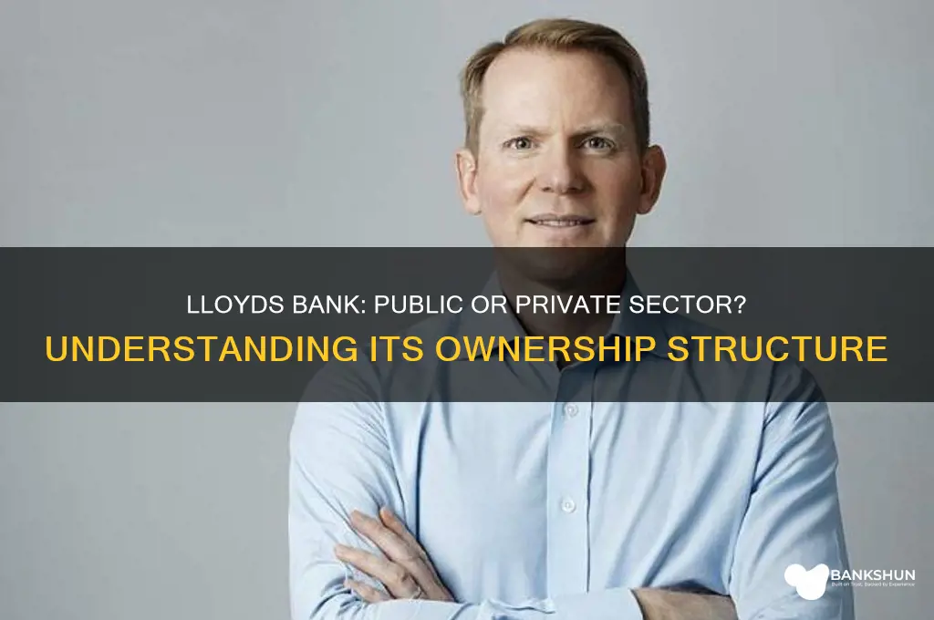 is lloyds bank public or private sector