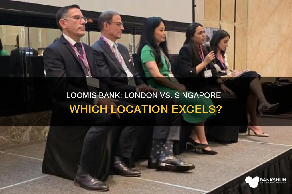 is loomis bank london or singapore better