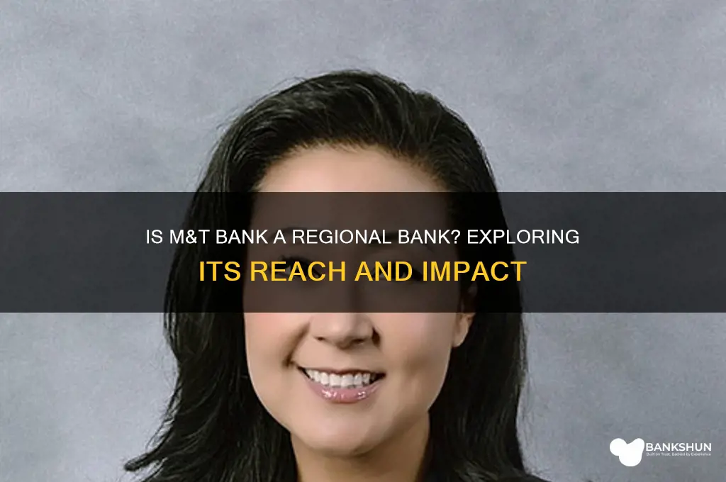 is m&t bank a regional bank