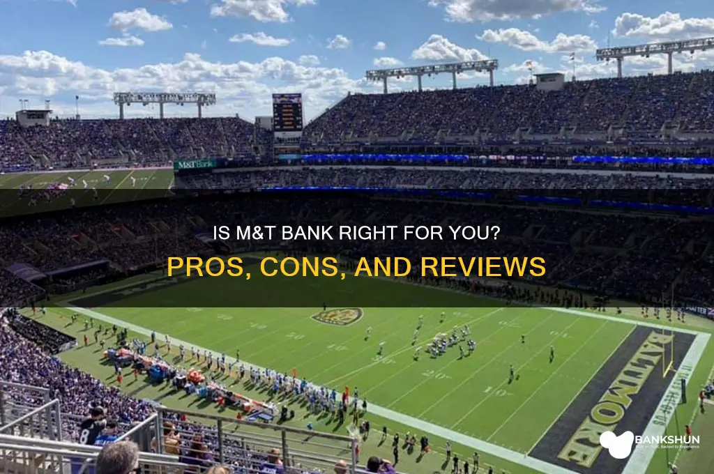 is m and t a good bank