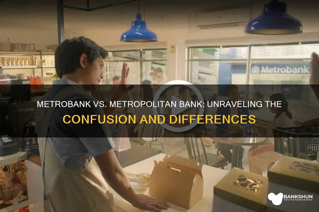 is metrobank and metropolitan bank the same
