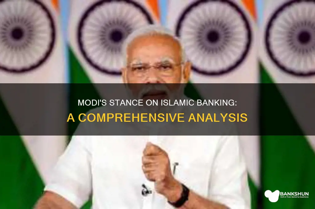 is modi in favor of islamic banking
