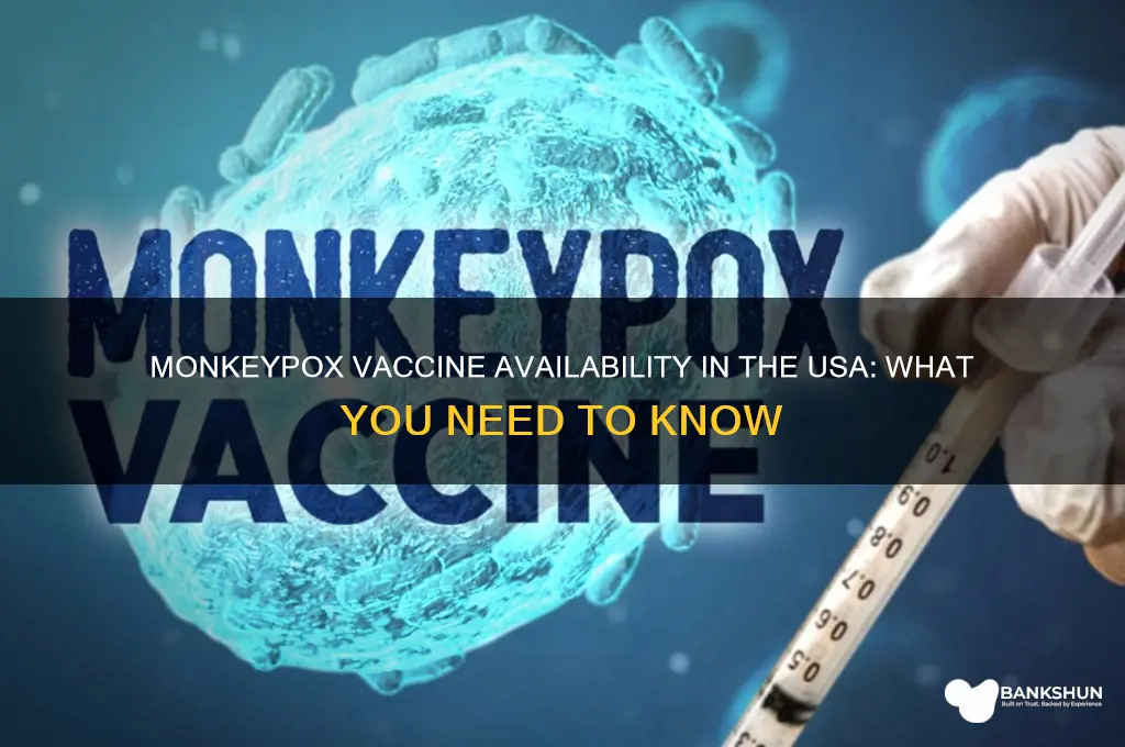 is monkey pox vaccine available in usa