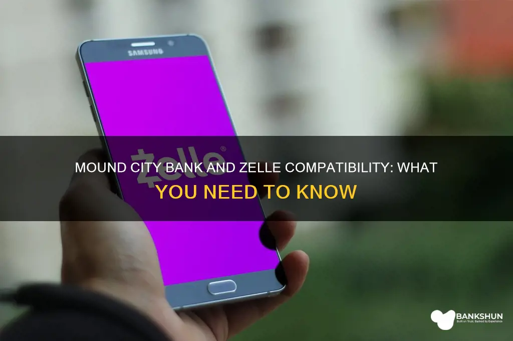 is mound city bank compatible with zelle