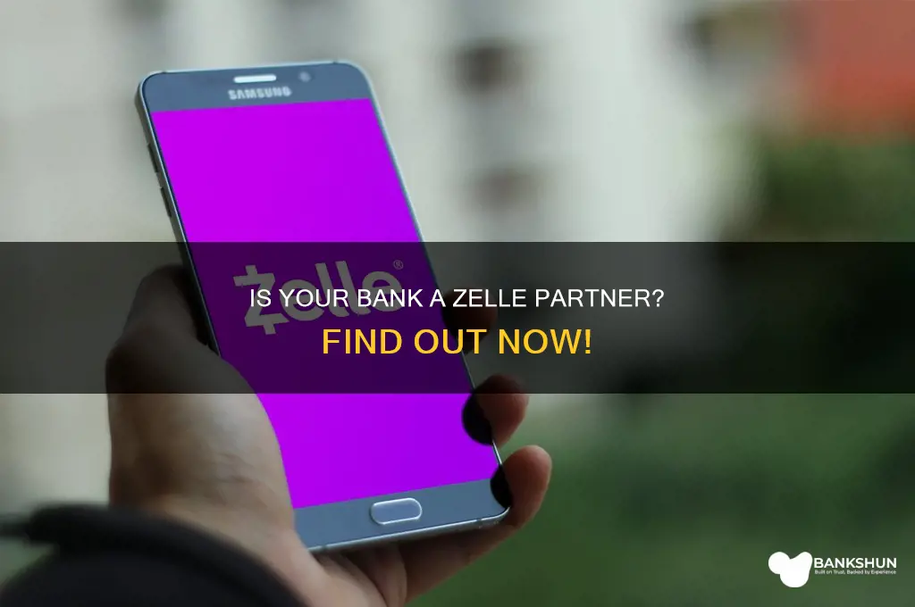is my bank a zelle-partner banks