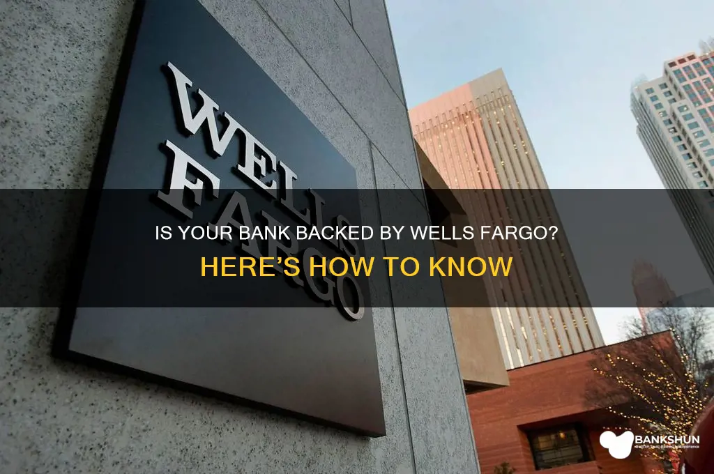 is my bank backed by wells fargo