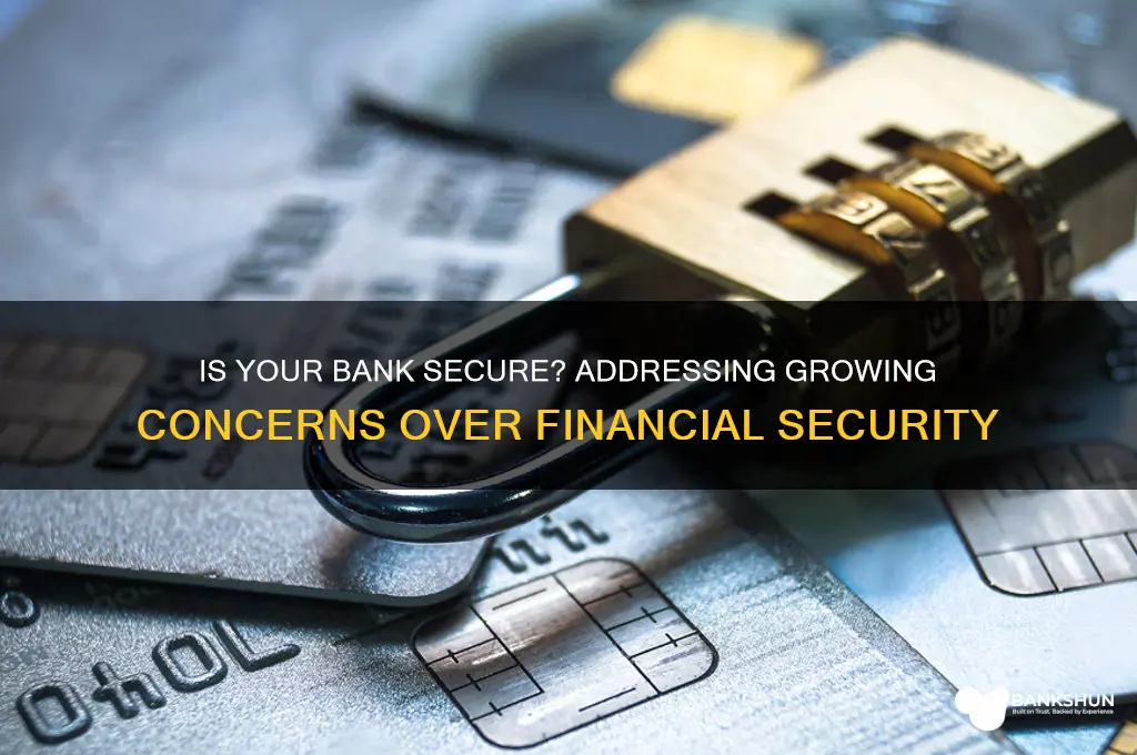 is my bank having problems with security