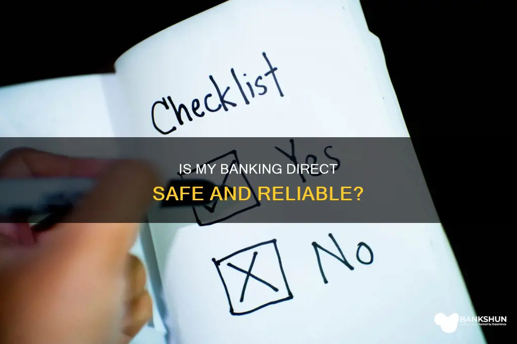 is my banking direct a good bank