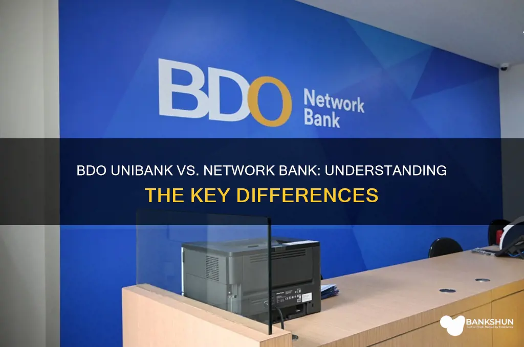 is my bdo unibank or network bank