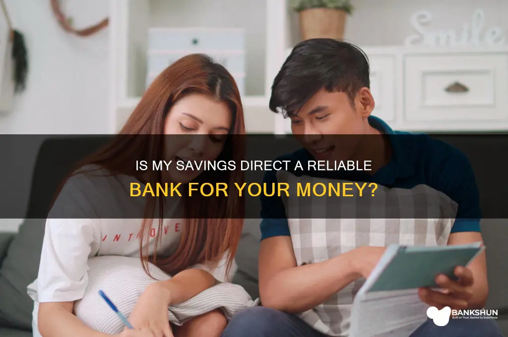 is my savings direct a good bank