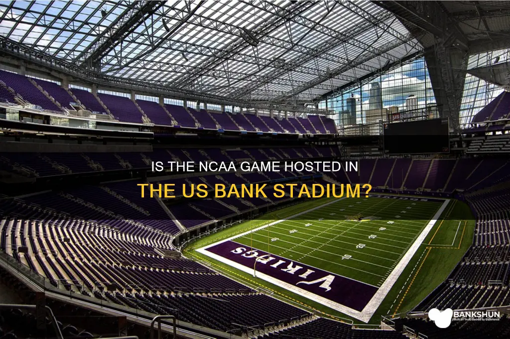 is ncaa game in us bank building