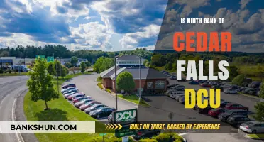 Is Ninth Bank of Cedar Falls a DCU Affiliate?