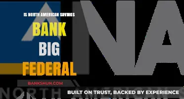 Is North American Savings Bank a Major Federal Institution?