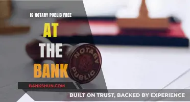 Are Notary Services Free at Banks? What You Need to Know