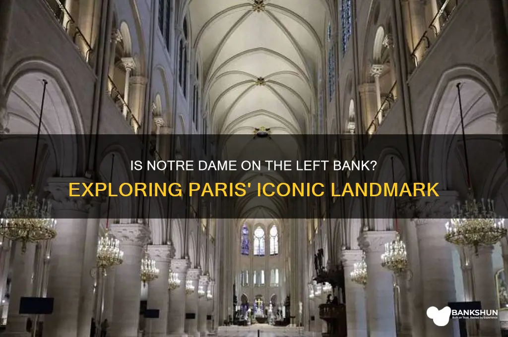 is notre dame on the left bank