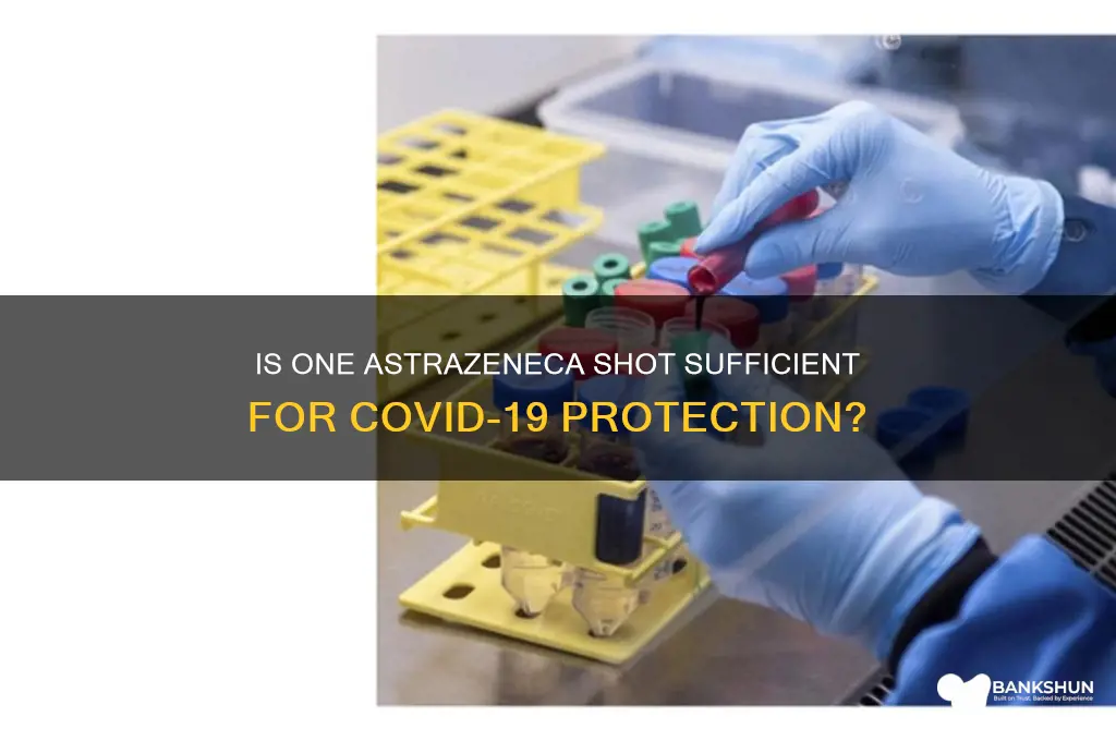 is one shot of astrazeneca vaccine enough