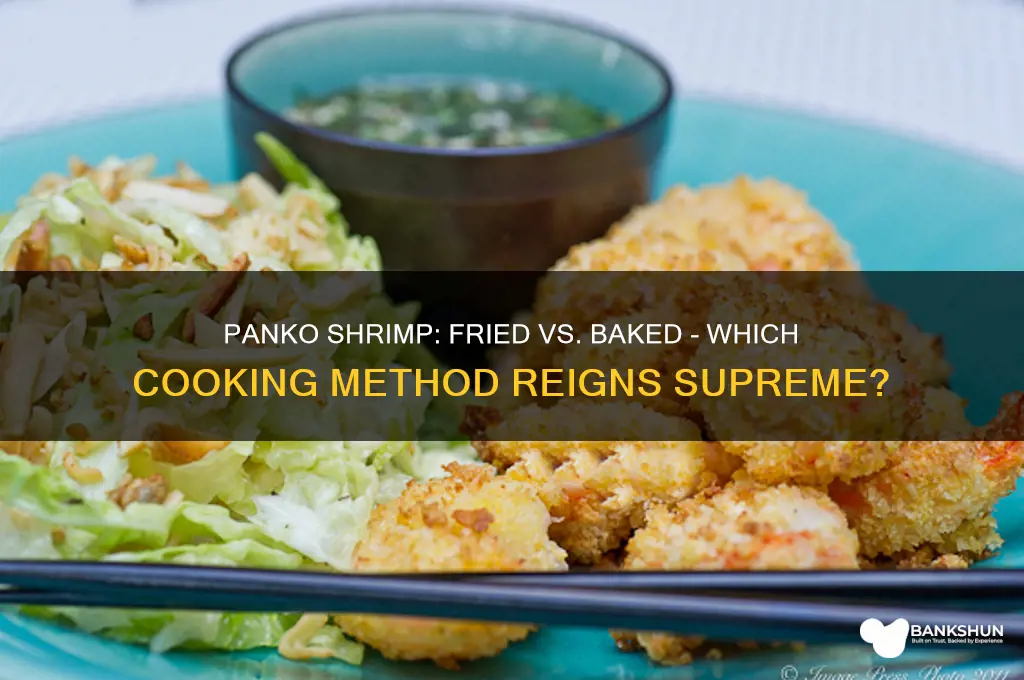 is panko shrimp better fried or banked
