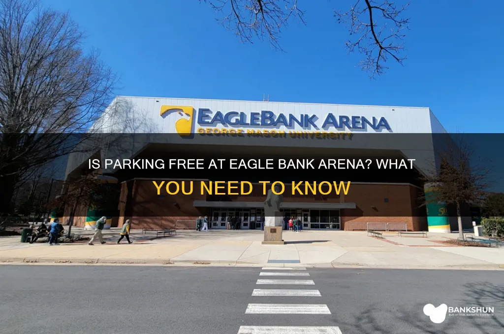 is parking free at eagle bank arena