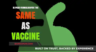 Pear Formaldehyde vs. Vaccines: Unraveling the Misconceptions and Facts