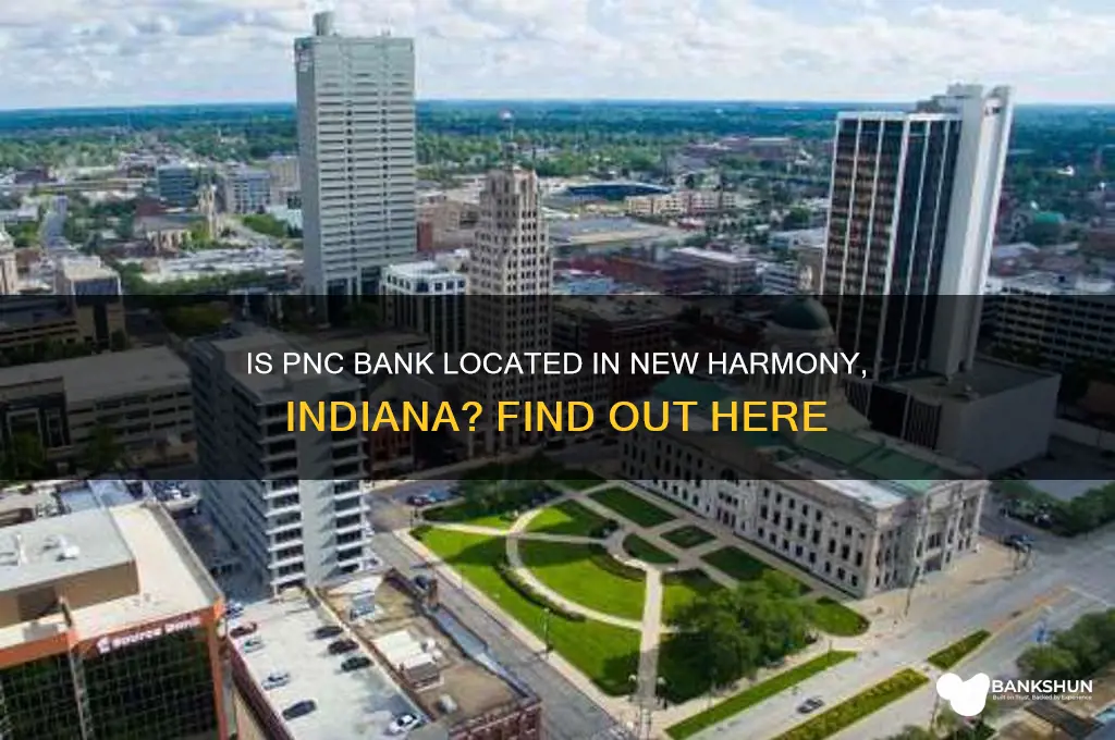 is pnc bank in new harmony indiana