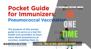 Pneumonia Vaccine: Annual Booster or One-Time Protection?