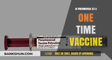 Pneumovax 23: Understanding Its One-Time Vaccination Requirements