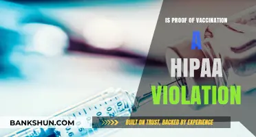 Is Proof of Vaccination a HIPAA Violation? Legal Insights