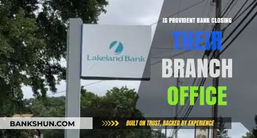 Provident Bank Branch Closure: What You Need to Know Now