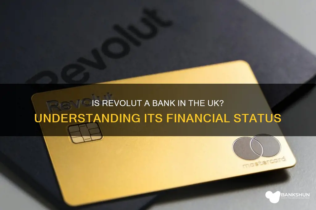is revolut a bank in the uk