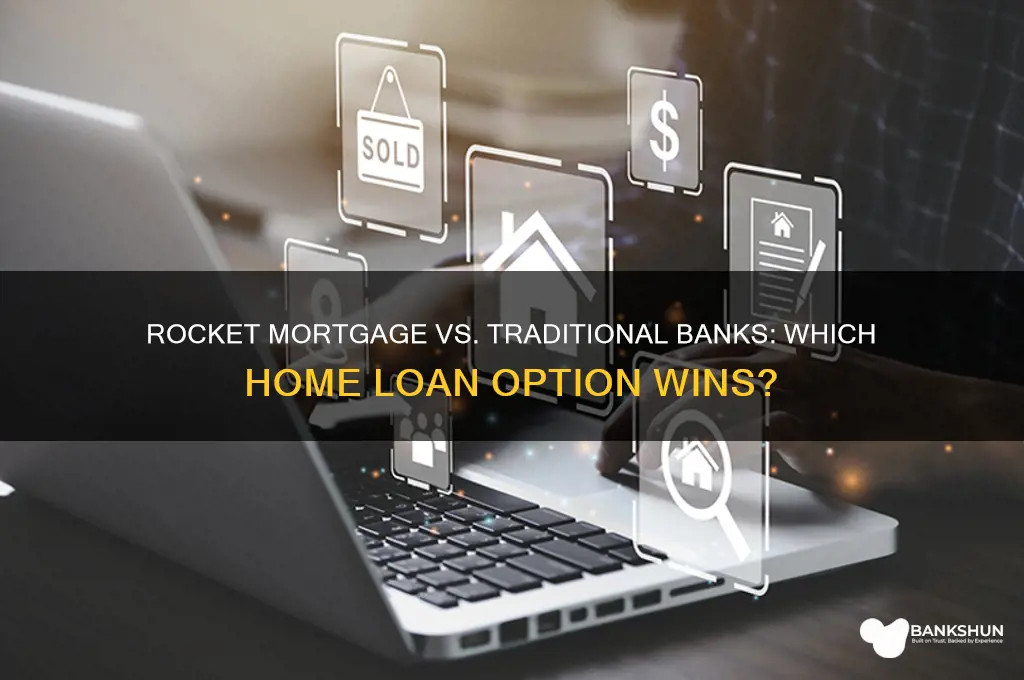 is rocket mortgage better than a bank